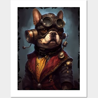 Steampunk Dog Posters and Art